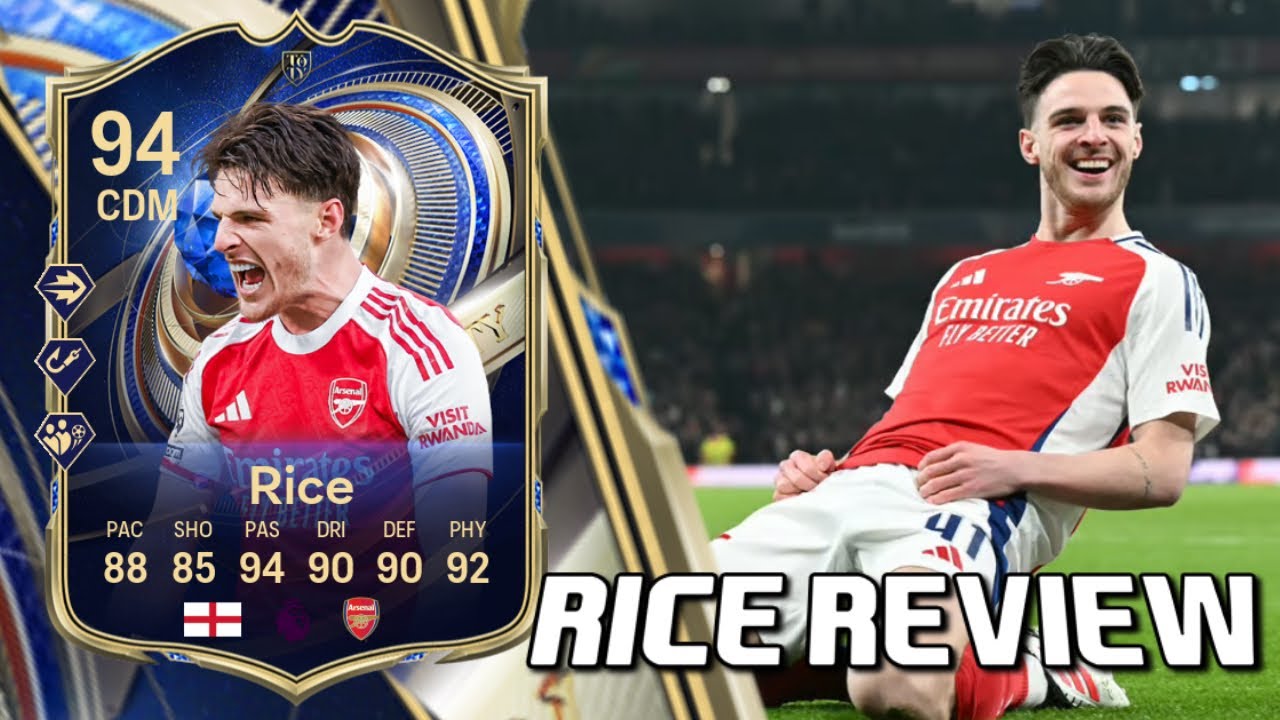 FC 26 | 95 RICE POTY PLAYER REVIEW | BOX TO BOX MACHINE 🤖🔥 