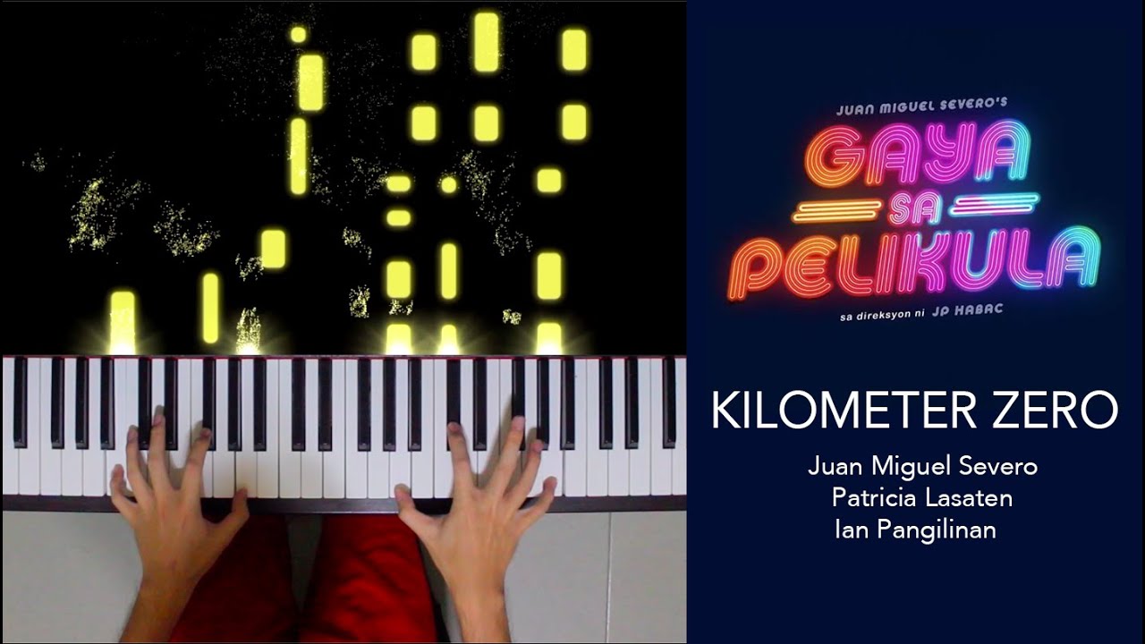 Kilometer Zero - Ian Pangilinan | Gaya sa Pelikula OST Piano Cover + Lyrics on Captions