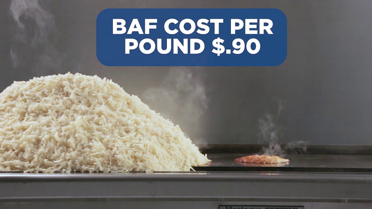 BAF Hashbrowns: 3X More Yield