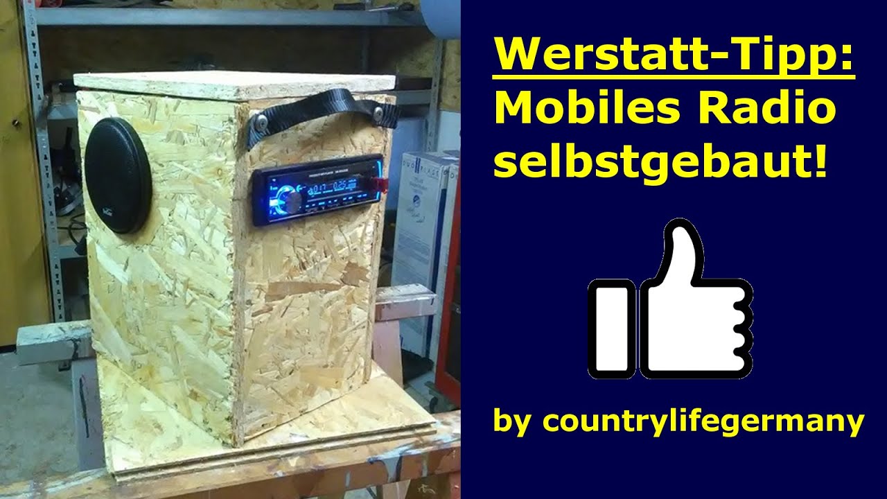 Werkstatt-Tipp: mobiles Radio selbstgebaut 