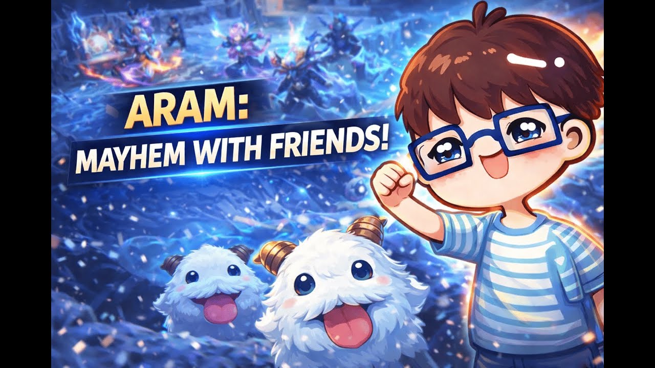 ❄️🔥 ARAM: Mayhem With Friends! 🐧 🔥❄️