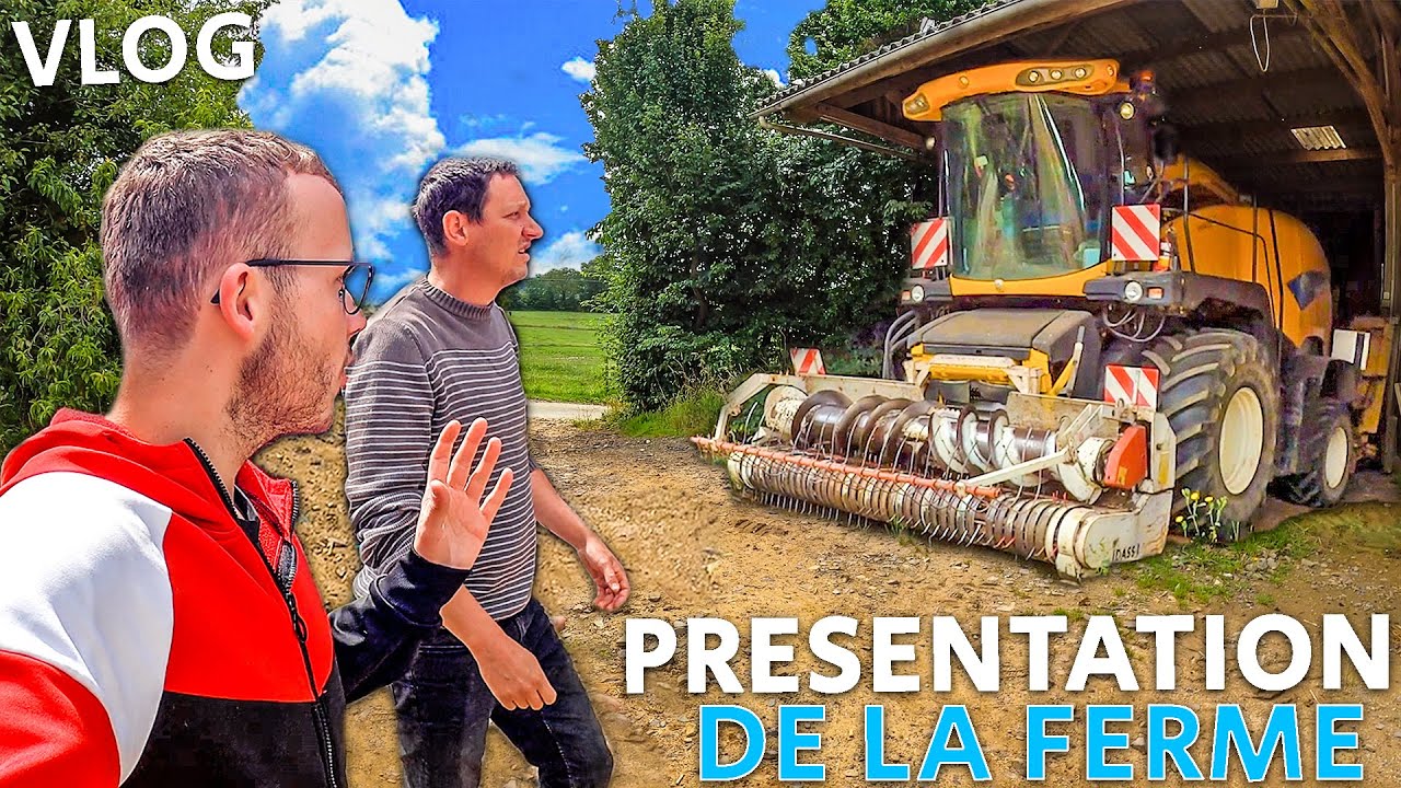 VISITE DE LA FERME ! (Matériels, Élevage Laitier...)