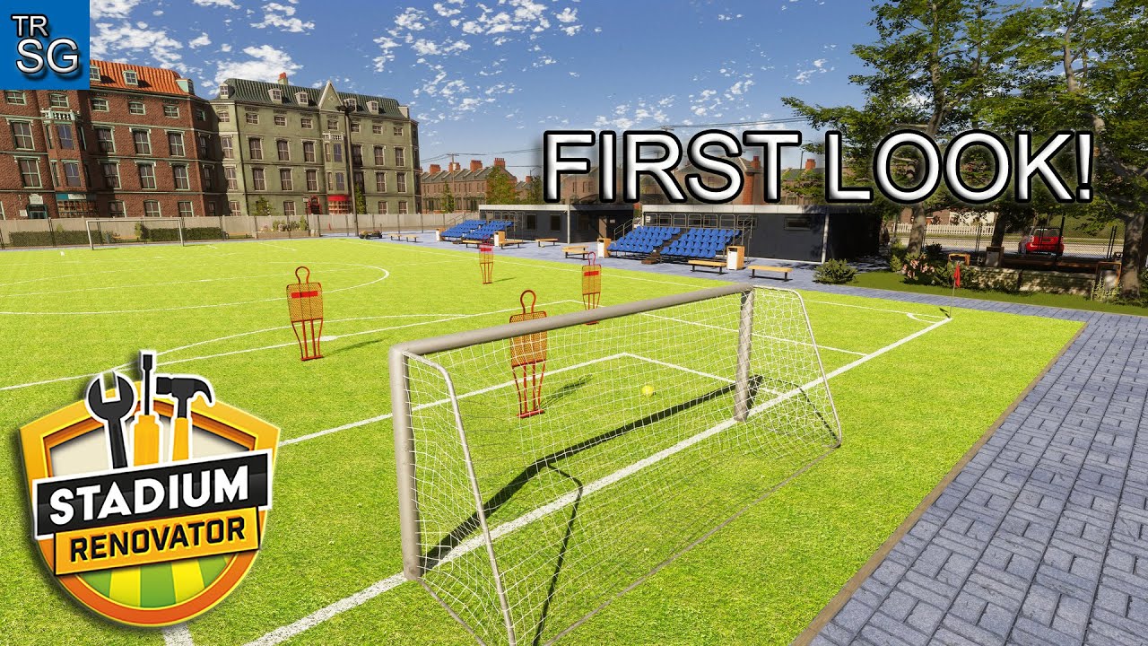 Stadium Renovator - Renovating Abandoned Football Stadiums - First Look!