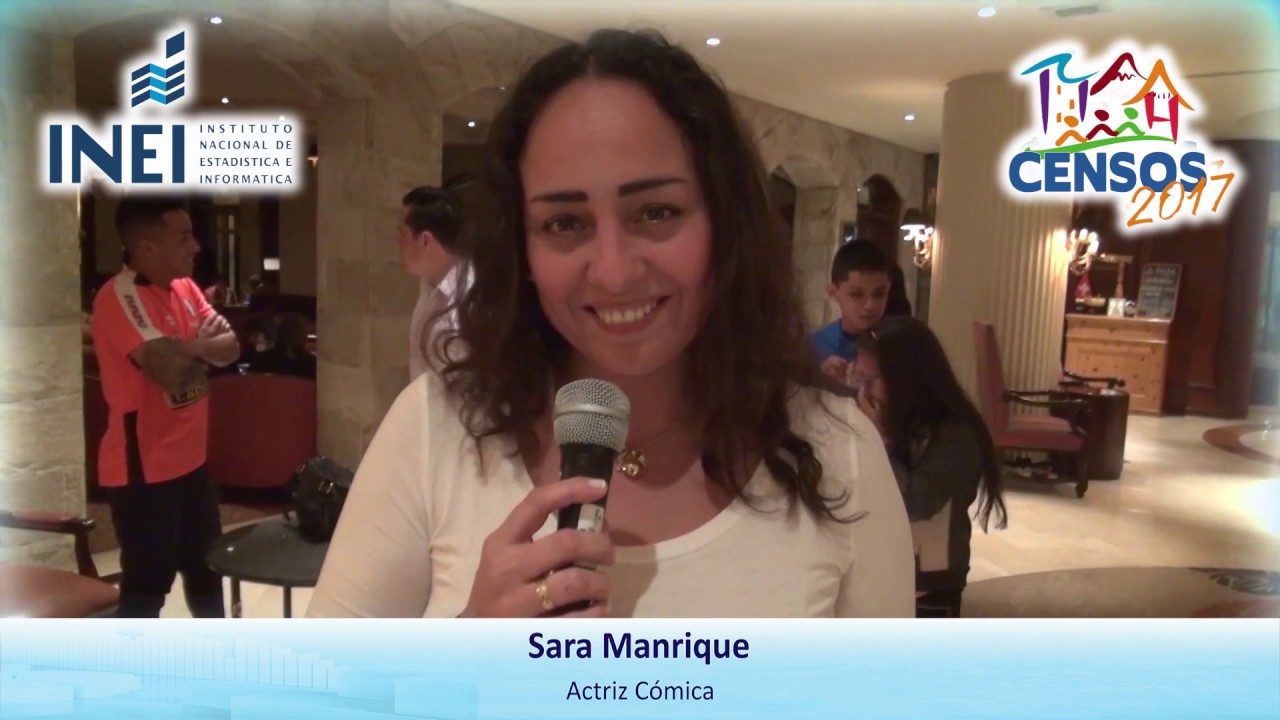 Sara Manrique - Actriz c&oacute;mica