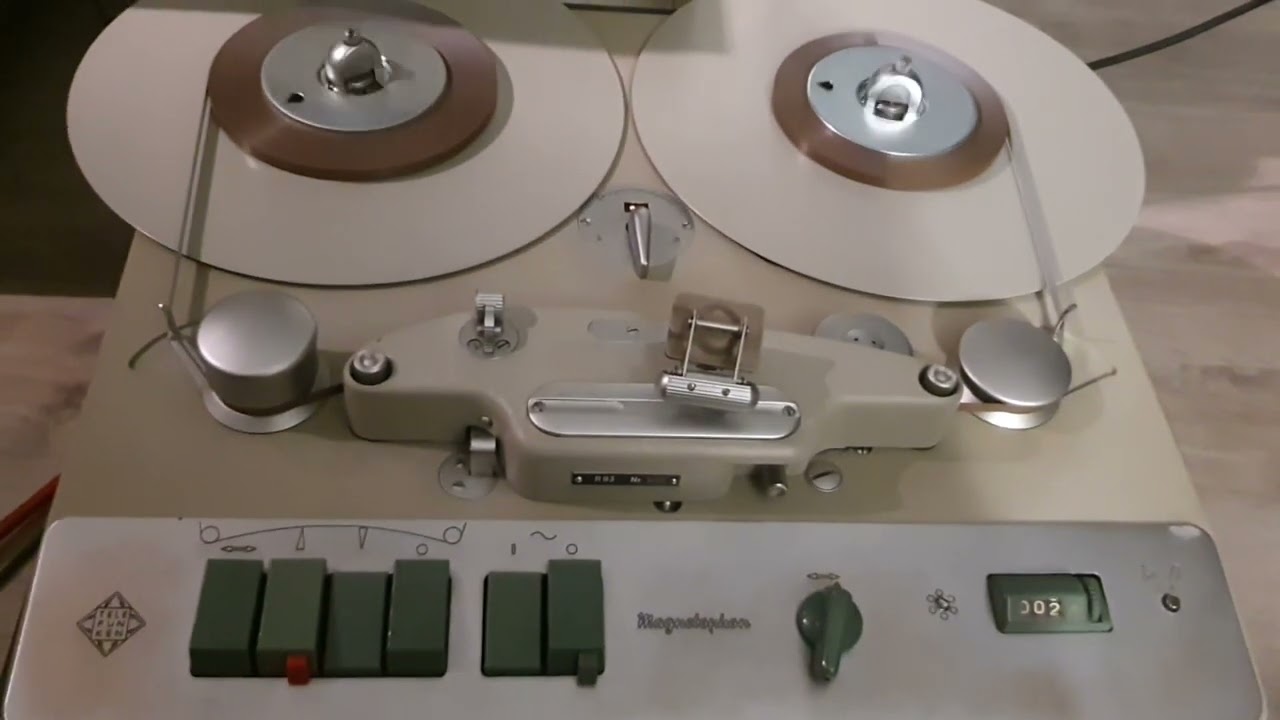 Telefunken M5 Aufnahme / Hinterbandkontrolle / Wiedergabe