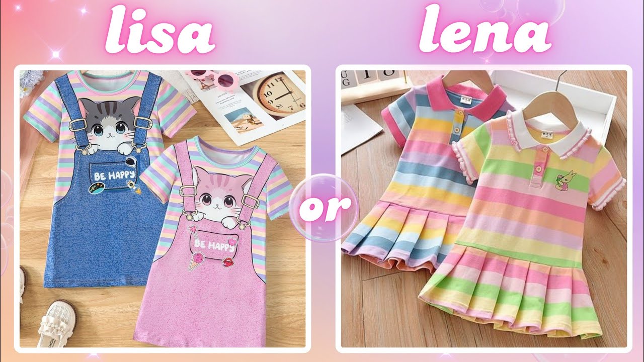 🧸 Lisa or Lena 🍭 #lisaorlena #lisaandlena #lisalena #lena #lisa #viralvideo #trending