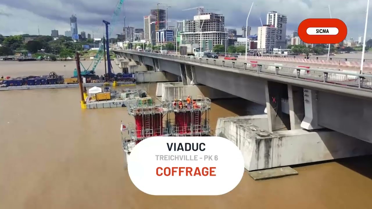 SICMA métro d'Abidjan : vidéo de janvier