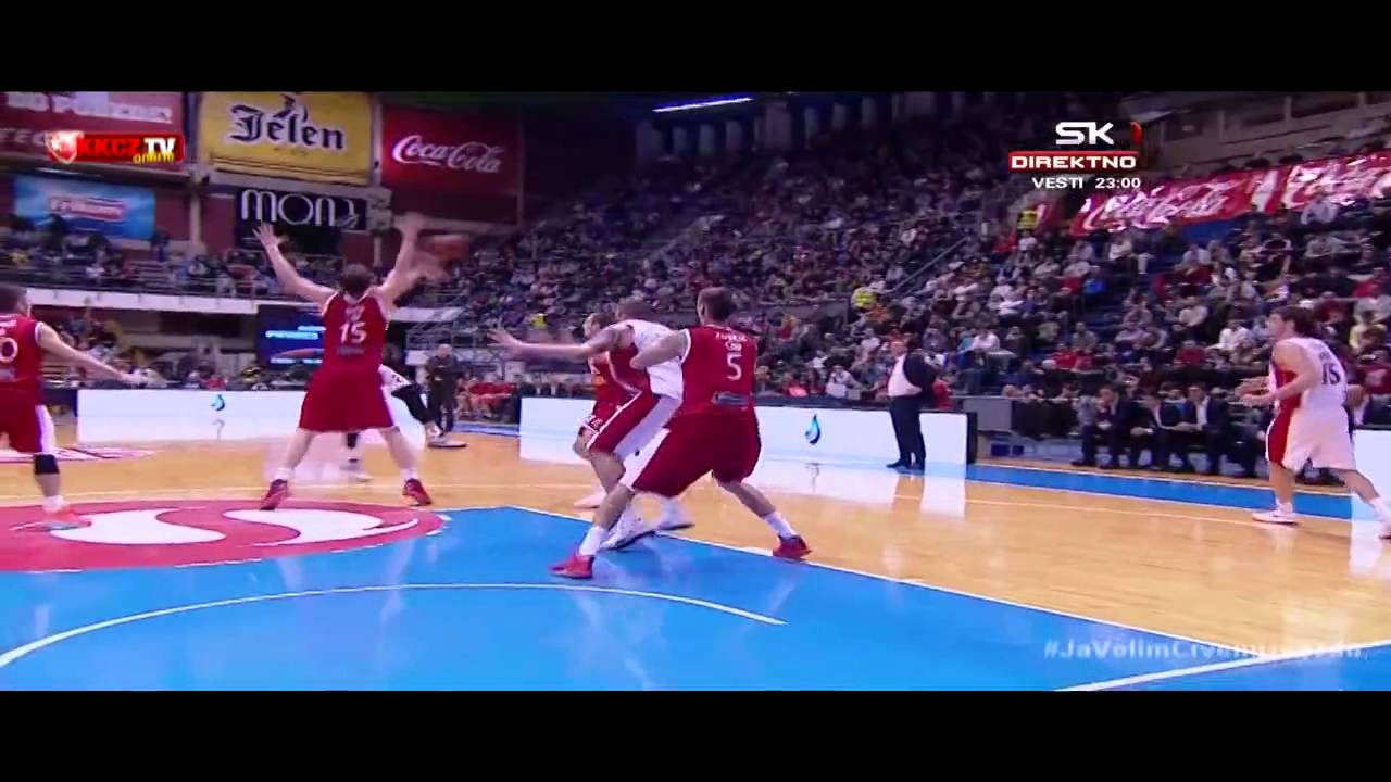 Crvena zvezda Telekom : Cedevita 78:63 | Marko Tejić [22. kolo ABA lige, 16.02.2015.]