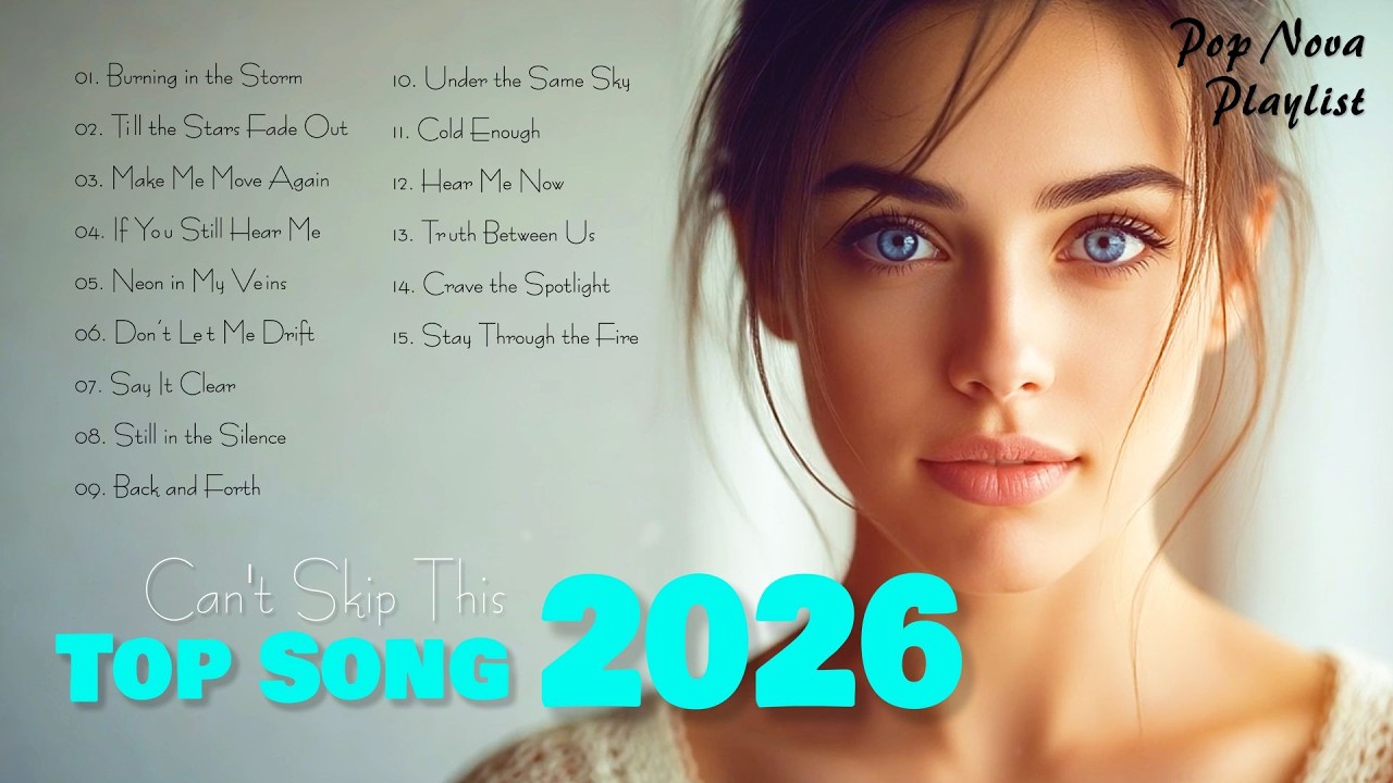[Playlist] 🔥 Top 100 Songs of 2026 – Best Pop Hits Right Now | PopNova #01