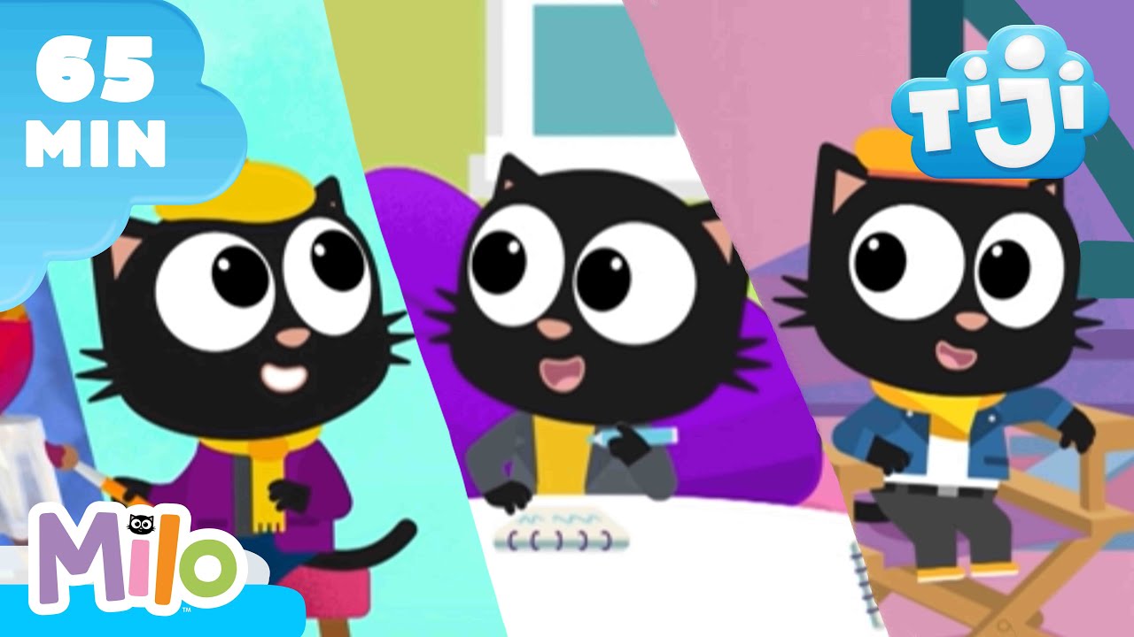 MILO 😺 Découvre ton talent d'artiste avec Milo !!!! 🎨​📷​📚​ (Compilation d'épisodes en entier)​​
