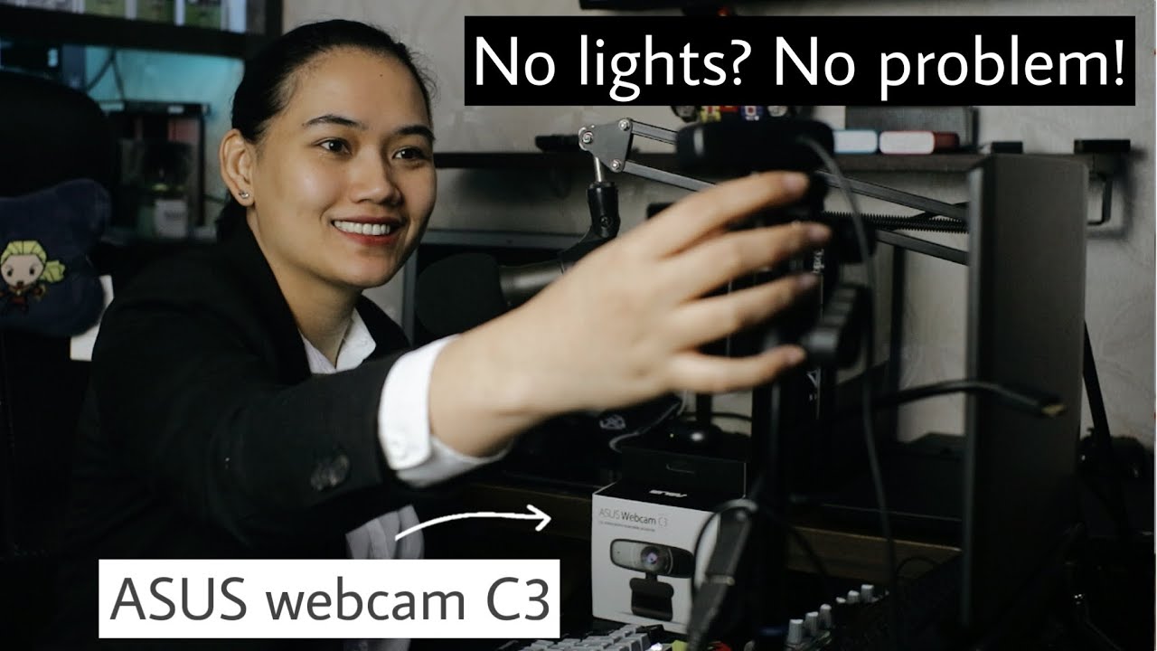 ASUS Webcam C3: The low-light performance got me hyped up