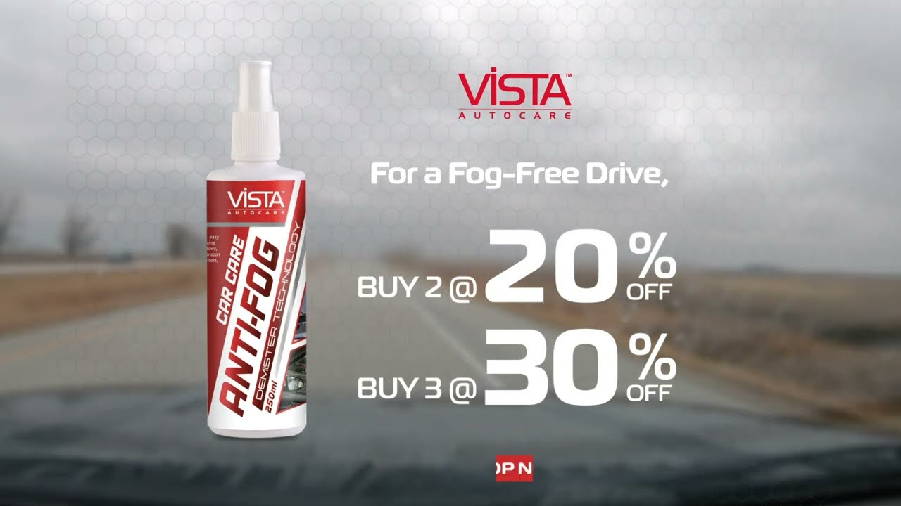 Vista Anti-Fog Demister 250 ml