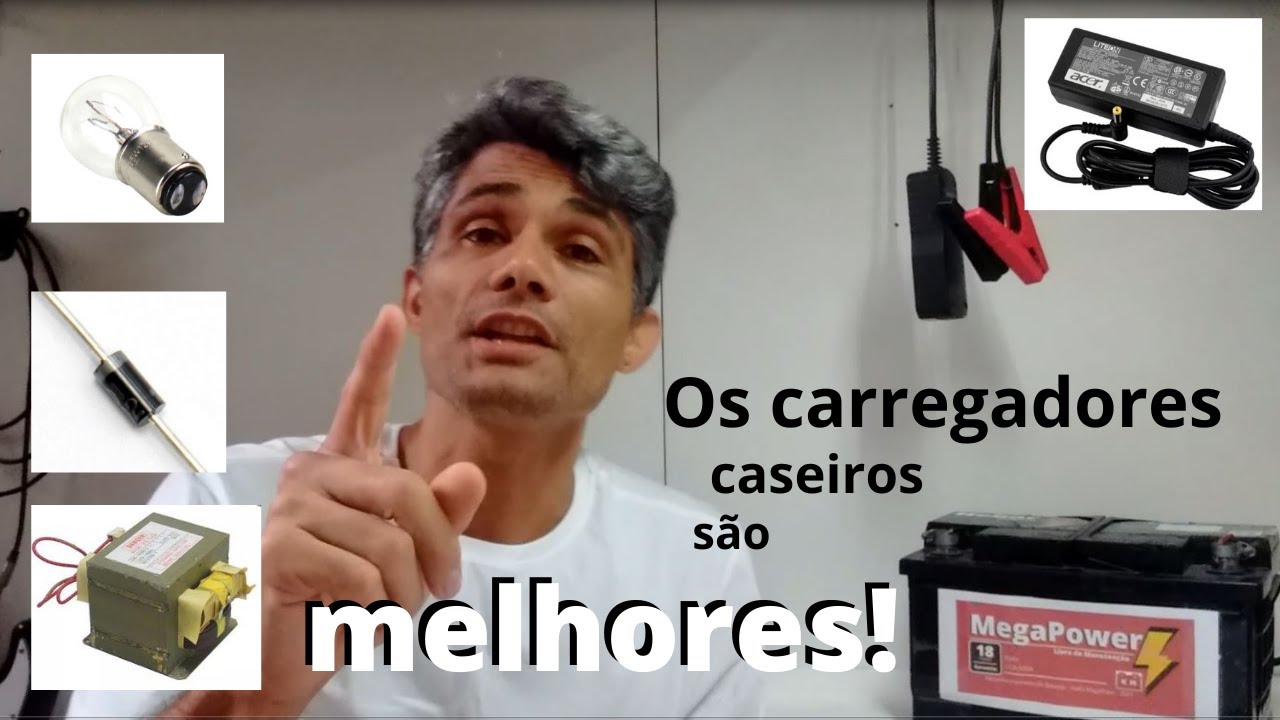 Esses carregadores CASEIROS podem ser MELHORES que os carregadores de baterias comerciais