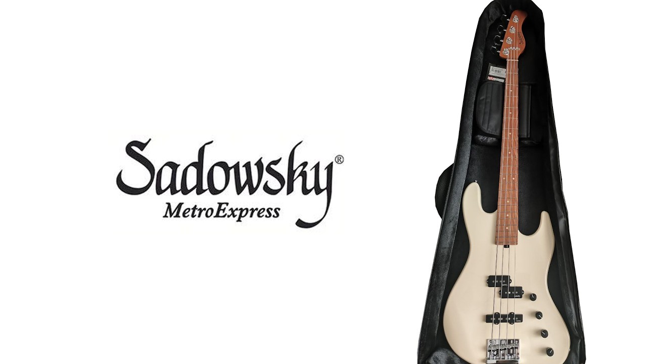 Обзор Sadowsky MetroExpress Verdine White