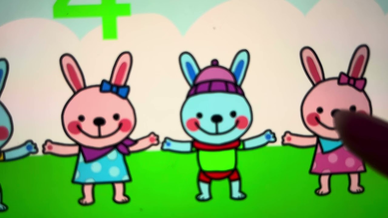 5 rabbits.