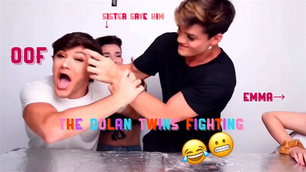 The Dolan twins fighting for almost 4 minutes straight