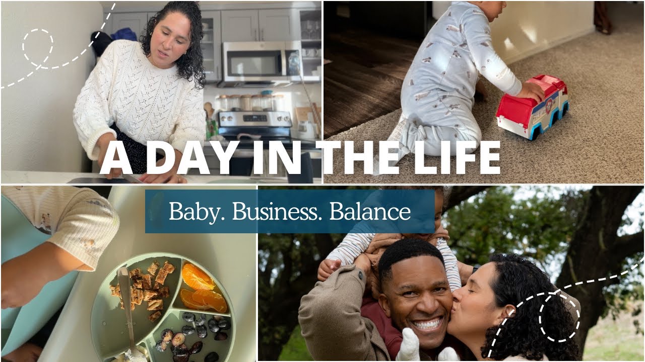 A Day in the Life of a Confidence Coach and New Mom | VLOG