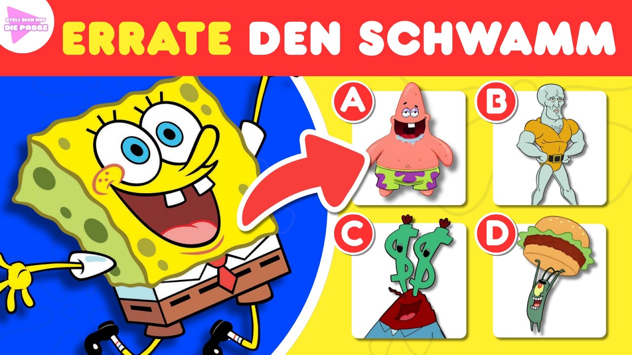 41 Fragen über SpongeBob 🧽🌊 | Wie Viel Weißt Du Wirklich? 😱 | Stell dich auf die Probe 🍍