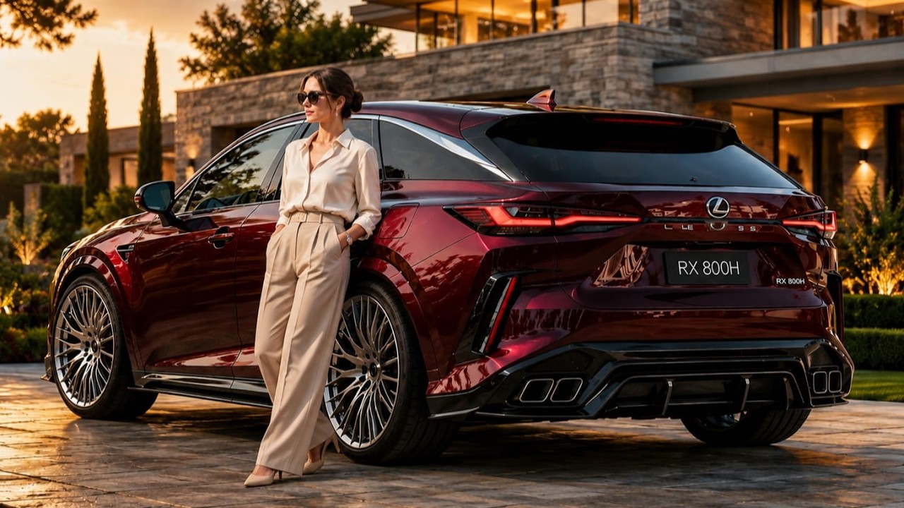Обзор Lexus RX 800H 2027 года &mdash; самый роскошный и технологичный гибридный кроссовер Lexus!