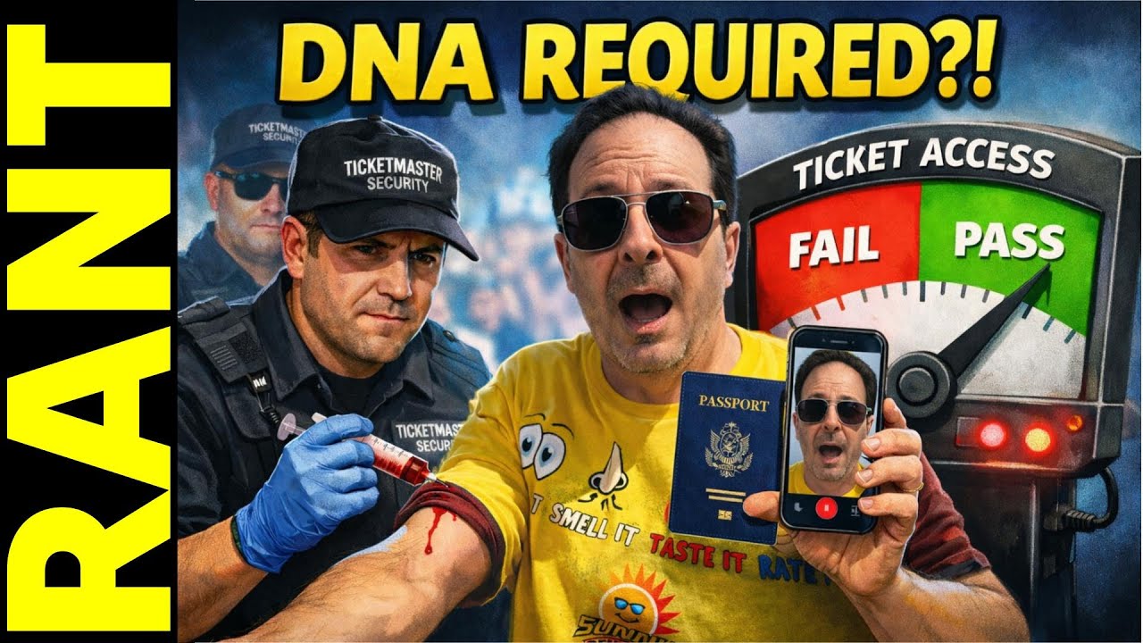Will Ticketmaster Want Your DNA To Buy A Concert Ticket?! This could be next