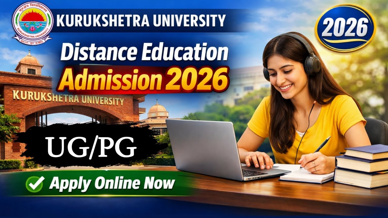🔴 KUK Distance January Admission 2026 Start| Online/Offline admission| B.Ed & MA/M.Sc/BA Last Date?
