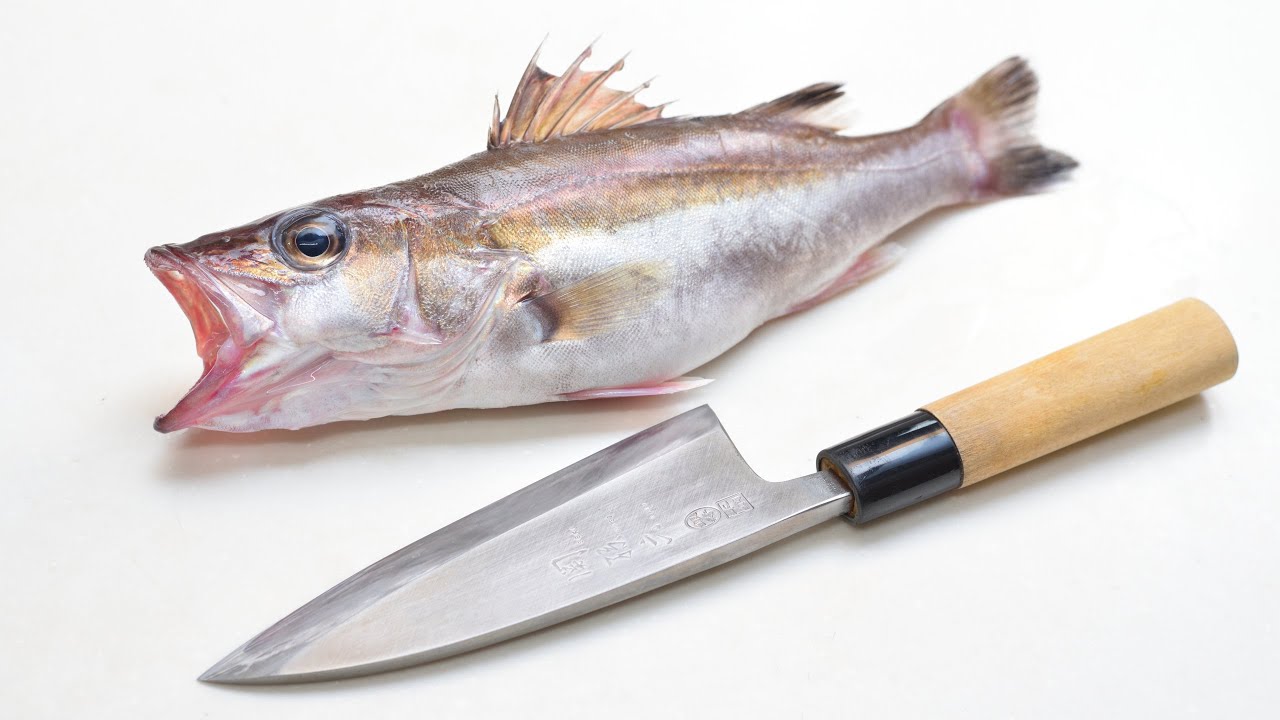 関孫六 出刃包丁でアラを捌く Filleting Fish