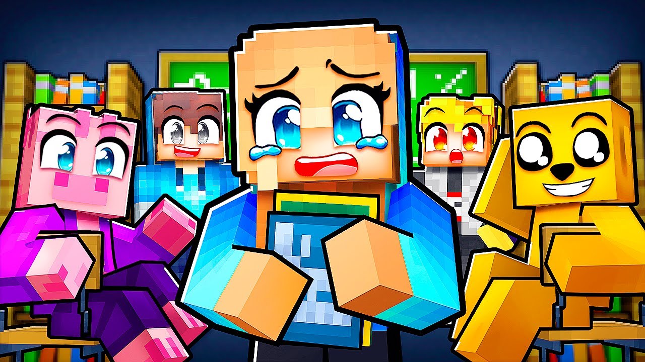 ŠLA jsem do  ŠKOLY pro YOUTUBERY v Minecraftu!📷 @DaloCZ​