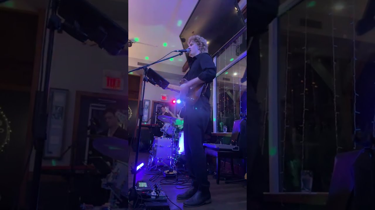 Live band at a wedding