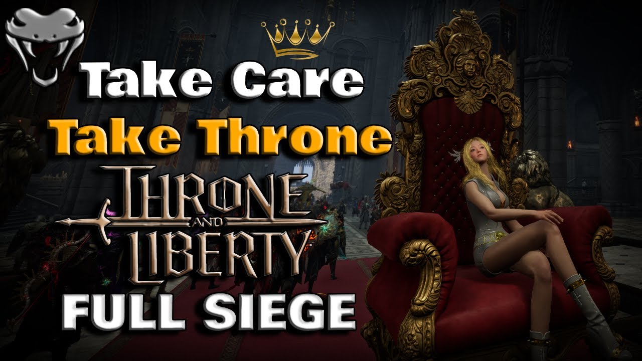 Throne And Liberty | Tank POV Magna FULLSIEGE 4K | Take Care Take Throne