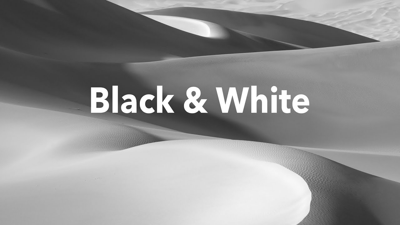 Processing in Black & White / Printing