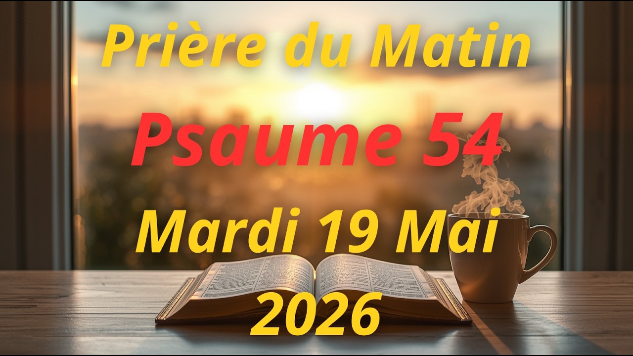 🙏 PRIÈRE DU MATIN -  Vendredi 27 Février 2026 | Psaume 54 | Contre la Trahison, Calomnie & Injustice