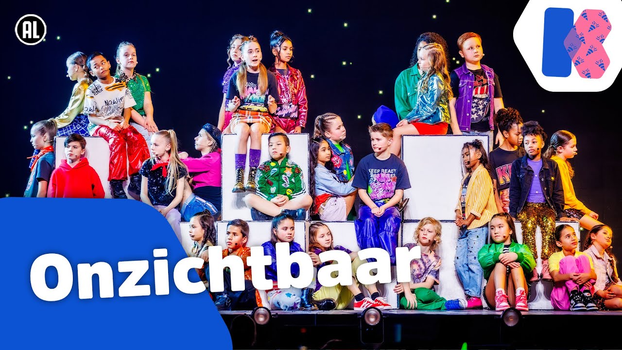 🎵Onzichtbaar LIVE bij DE GROTE SHOW - Kinderen voor Kinderen