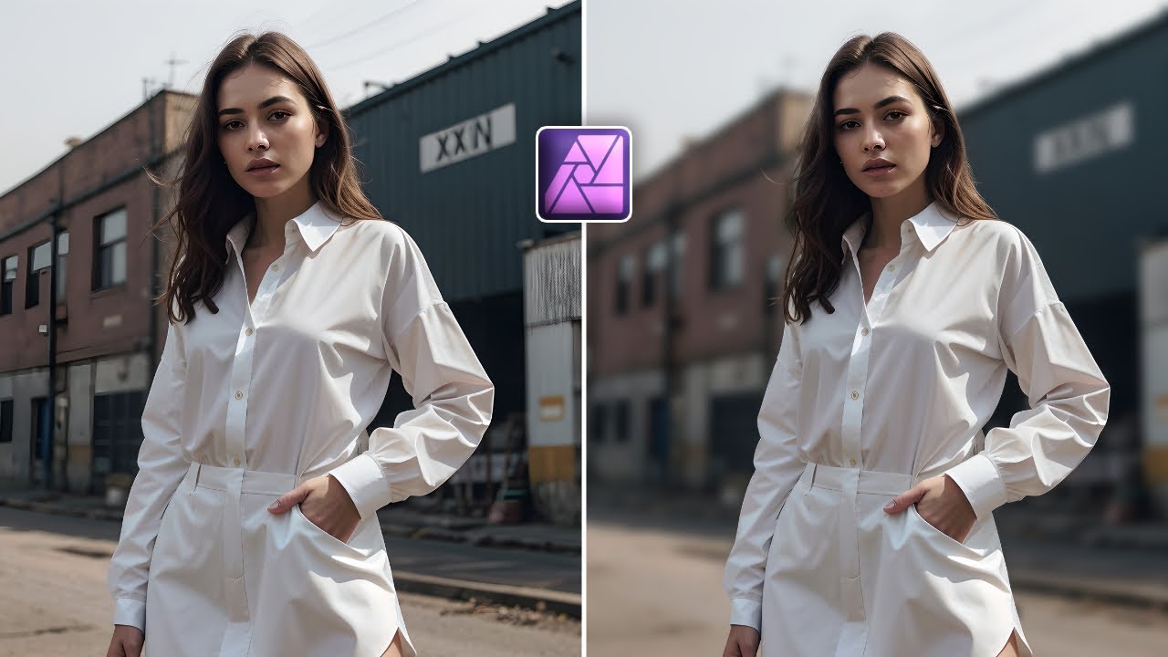 How To Blur Background In Affinity Photo
