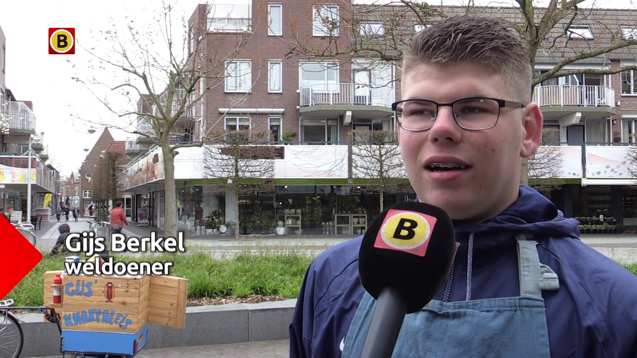 Gijs (16) heeft autisme en verkoopt knakworst om andere kwetsbare kinderen te helpen