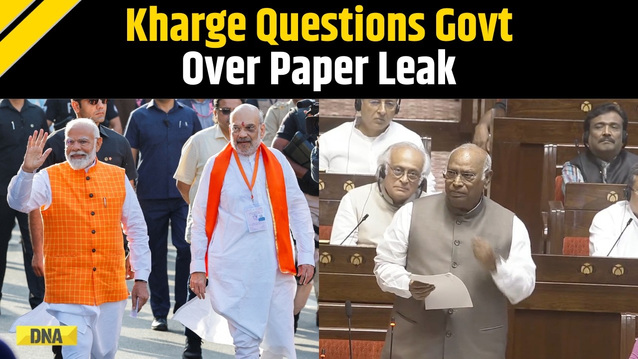 NEET Paper Leak: Kharge Slams Govt Over Paper Leak Bill In Rajya Sabha | CJP Protest | CJP