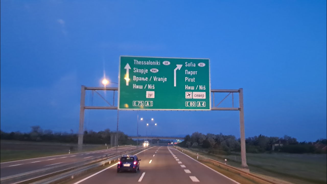 Ciężarówką na Bałkany - Trasa do Serbii