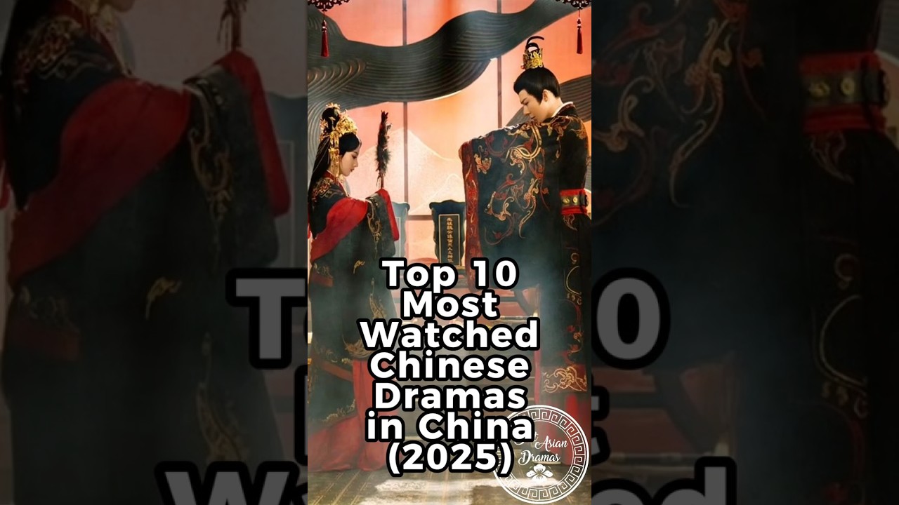 Top 10 Most Watched Chinese Dramas in China (2025).  
