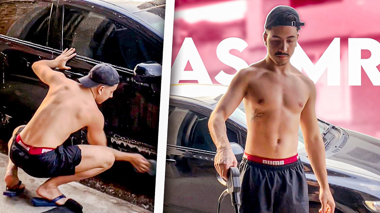 ASMR LAVANDO O CARRO! 🚘💦