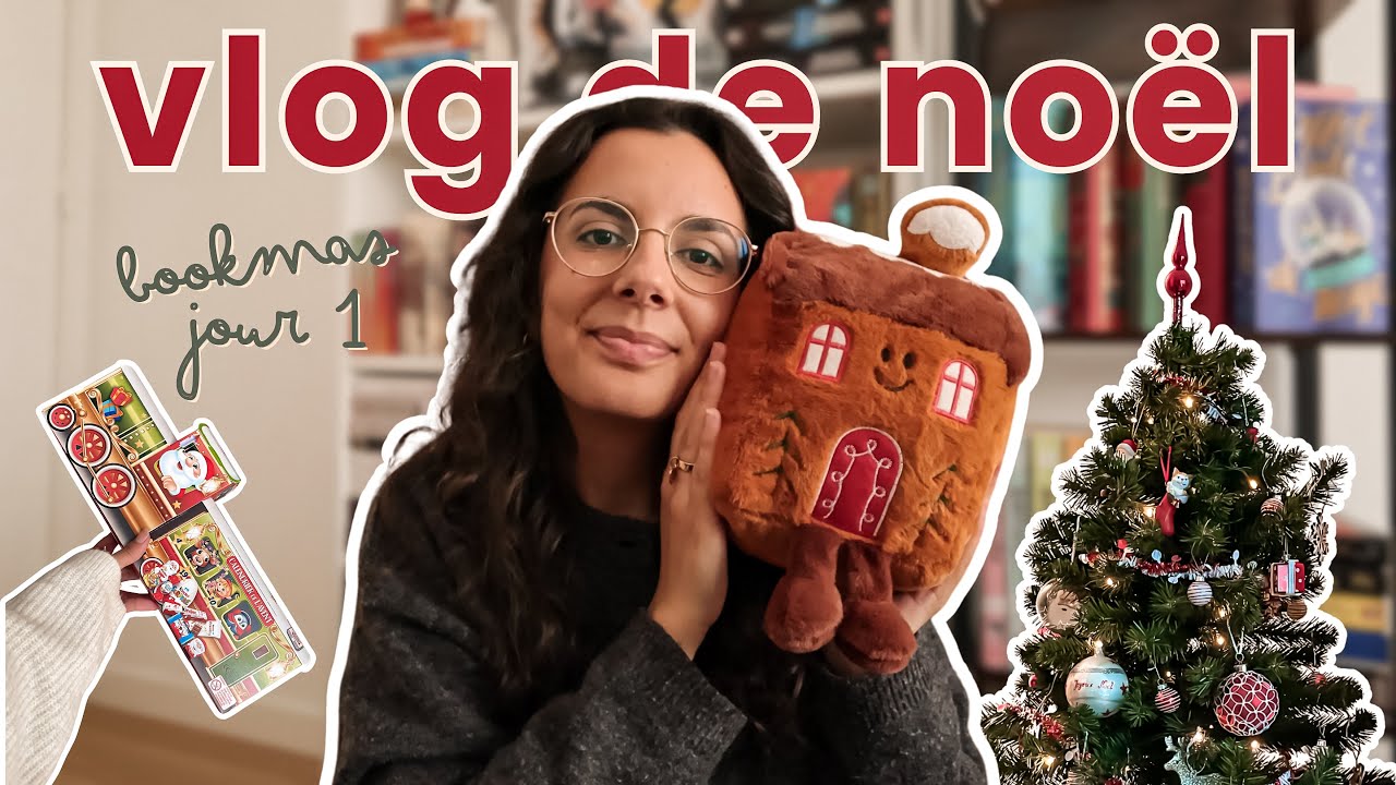 VLOG NOËL - SLPJ, HAUL DÉCORATIONS, ROMANCES DE NOËL…🎄 | BOOKMAS JOUR 1