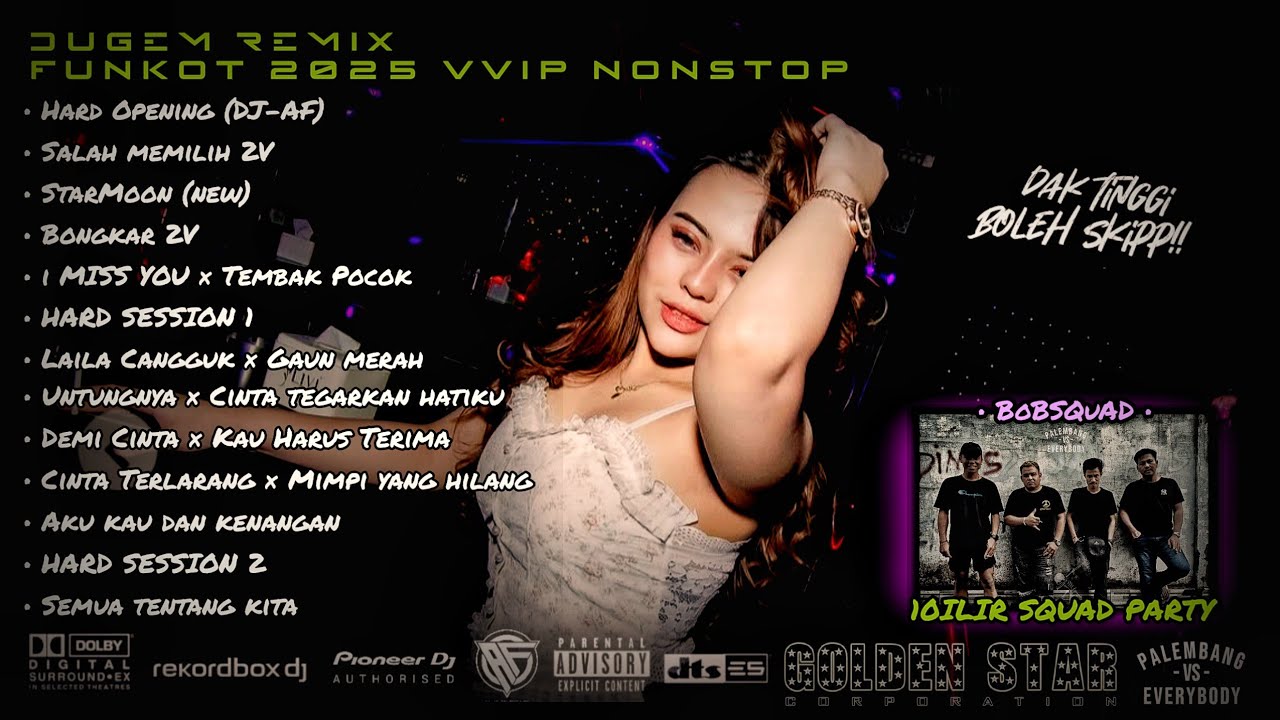 DUGEM REMIX FUNKOT 2025 (VIP) DJ UNTUNGNYA (Bernadya) Vs BONGKAR PASANG (HARD) 10ILIR PARTY NONSTOP