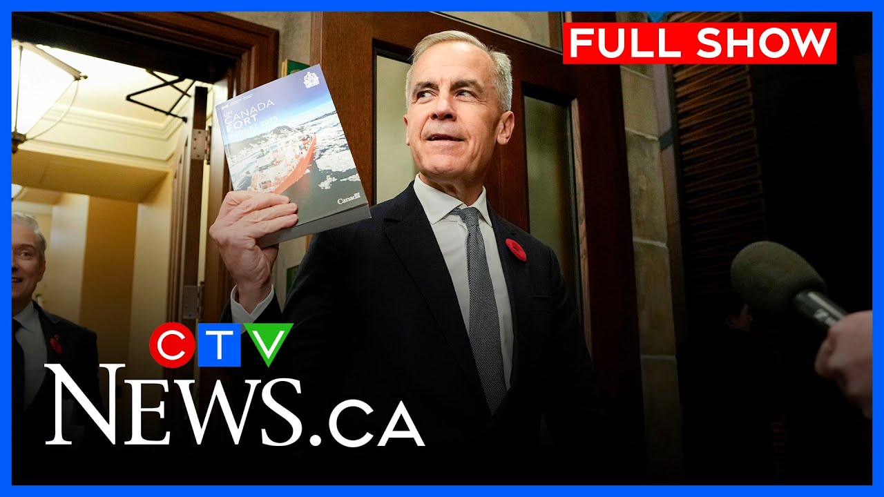 Selling the federal budget to Canadians | CTV National News for Saturday, Nov. 8, 2025