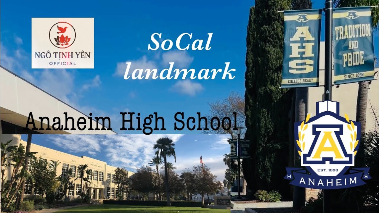Anaheim High School / SoCal landmark / California 
