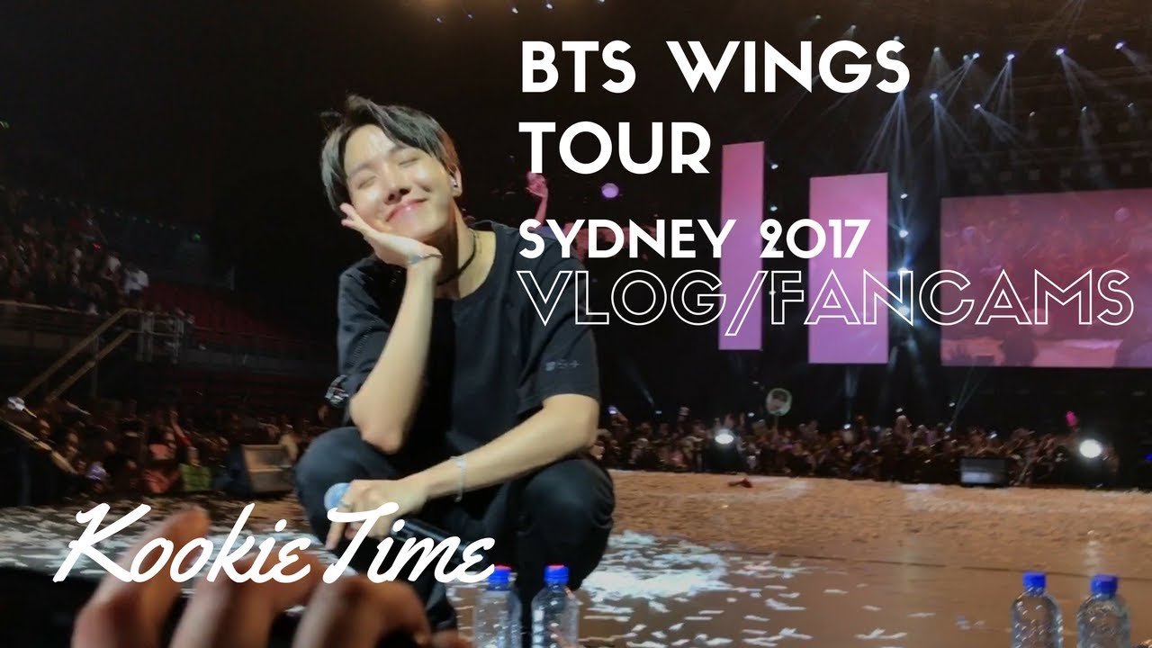 BTS Wings Tour In Sydney Concert Footage