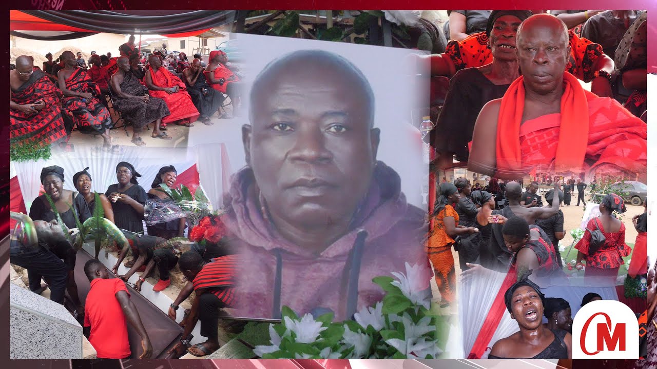 SAD:Final Funeral Rite Of The Late Emmanuel Peprah At Koforidua Asokore