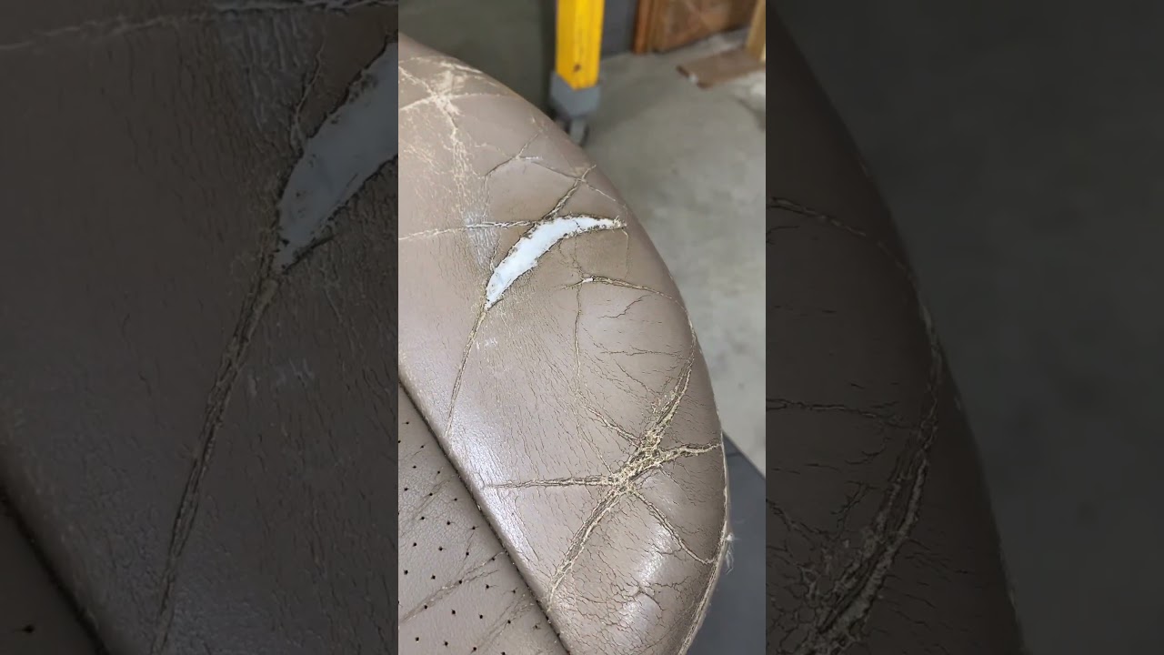 Jak naprawić dziury, ubytki, pęknięcia, rysy, zadrapania na skórzanych fotelach samochodowych?