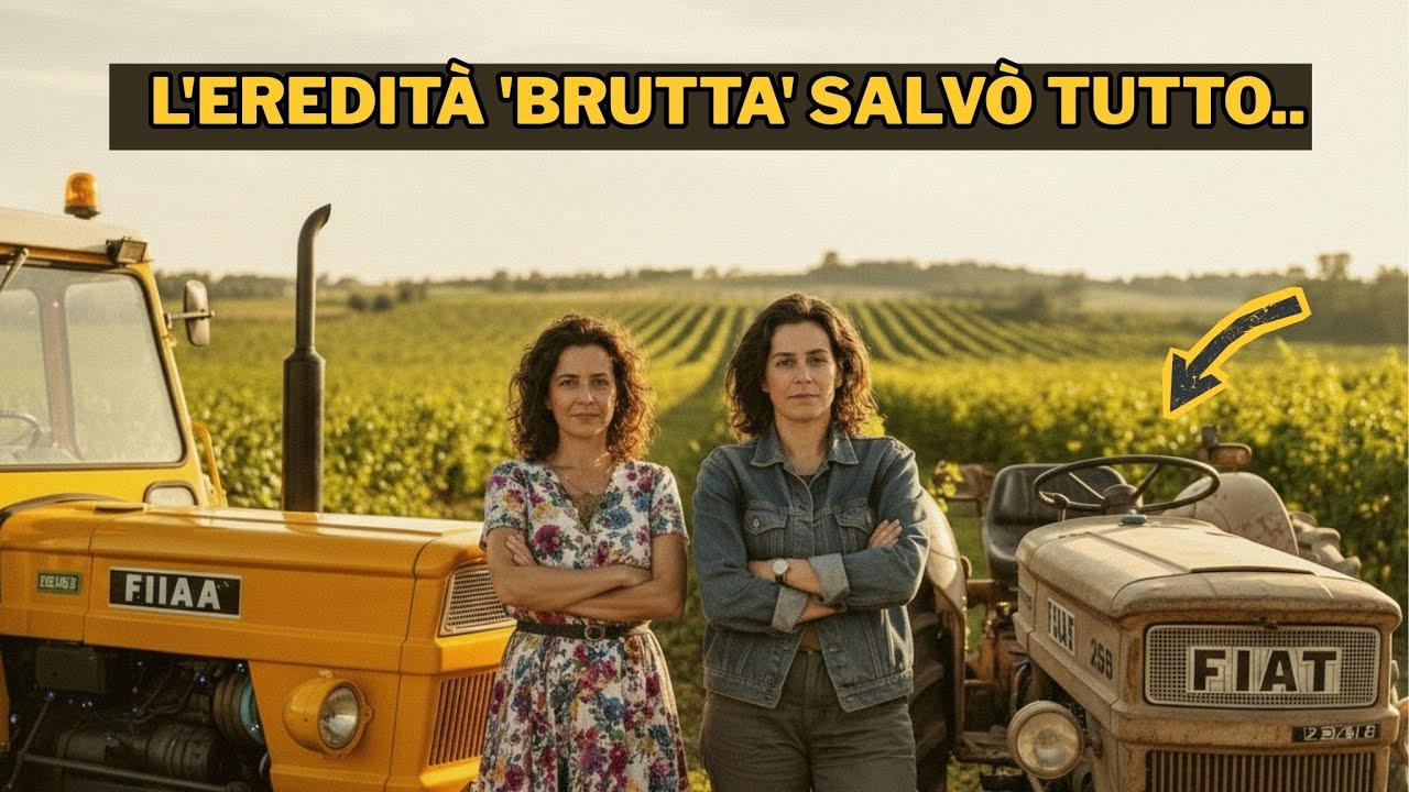 EREDITÒ VECCHIE ATTREZZATURE SENZA DEBITI... SUA CUGINA EREDITÒ IL TRATTORE DEI SOGNI E PERSE TUTTO.