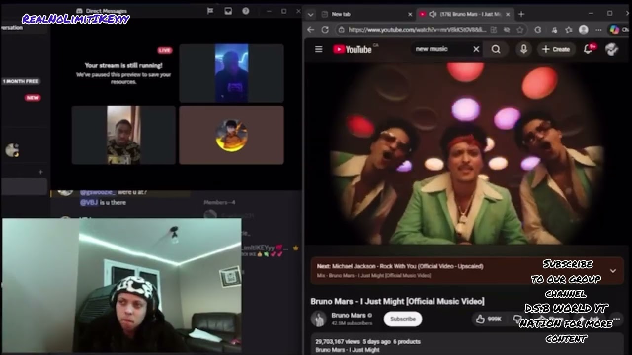 Group Channel reacts to Bruno Mars - I just might (official music video) 