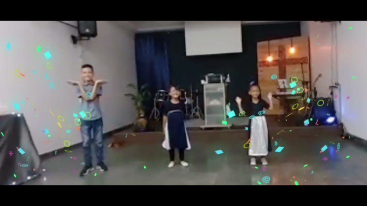Muito obrigado- Diante do trono (Coreografia Crianças IBCR)