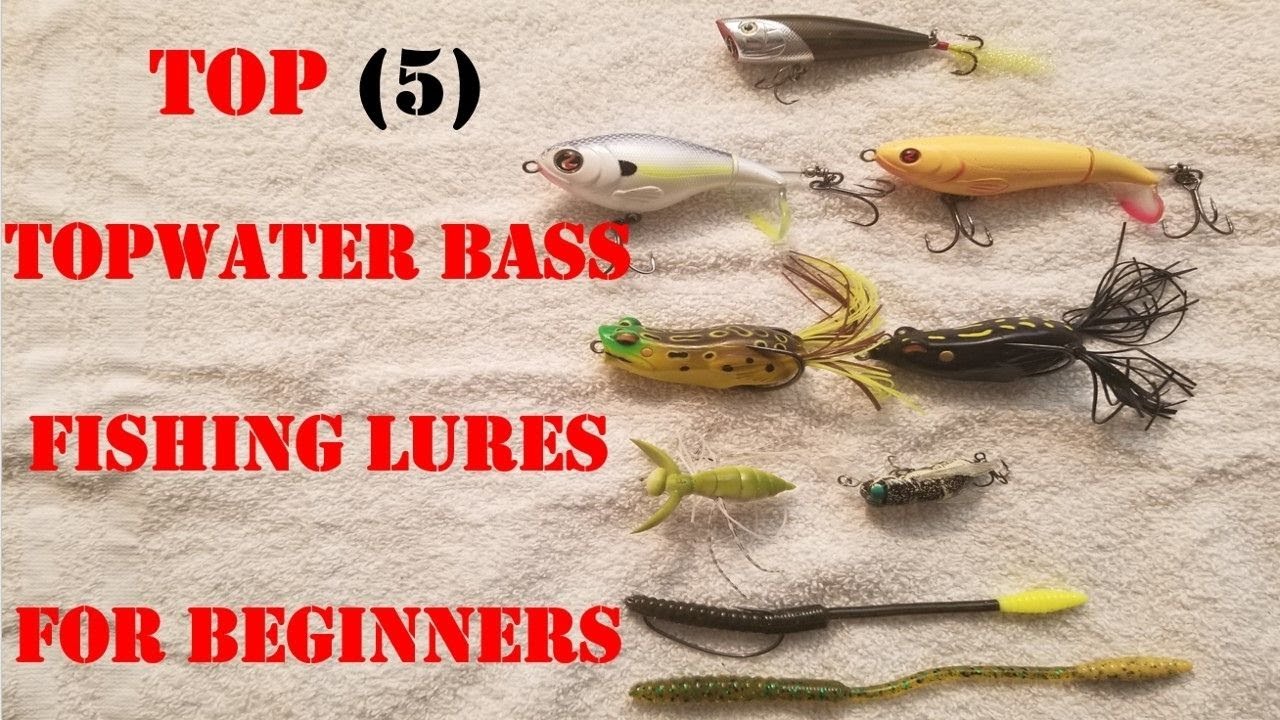My Top 5 Topwater Bass Fishing Lures For Beginners for 2020