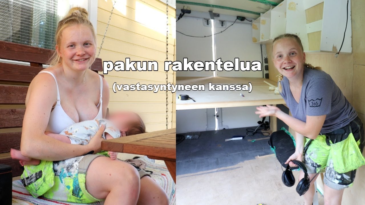 Puretaan kaikki ja aloitetaan alusta | PAKUN RAKENTELUA🔨🚐